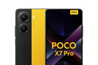 Xiaomi Poco X7 Pro Black & Yellow