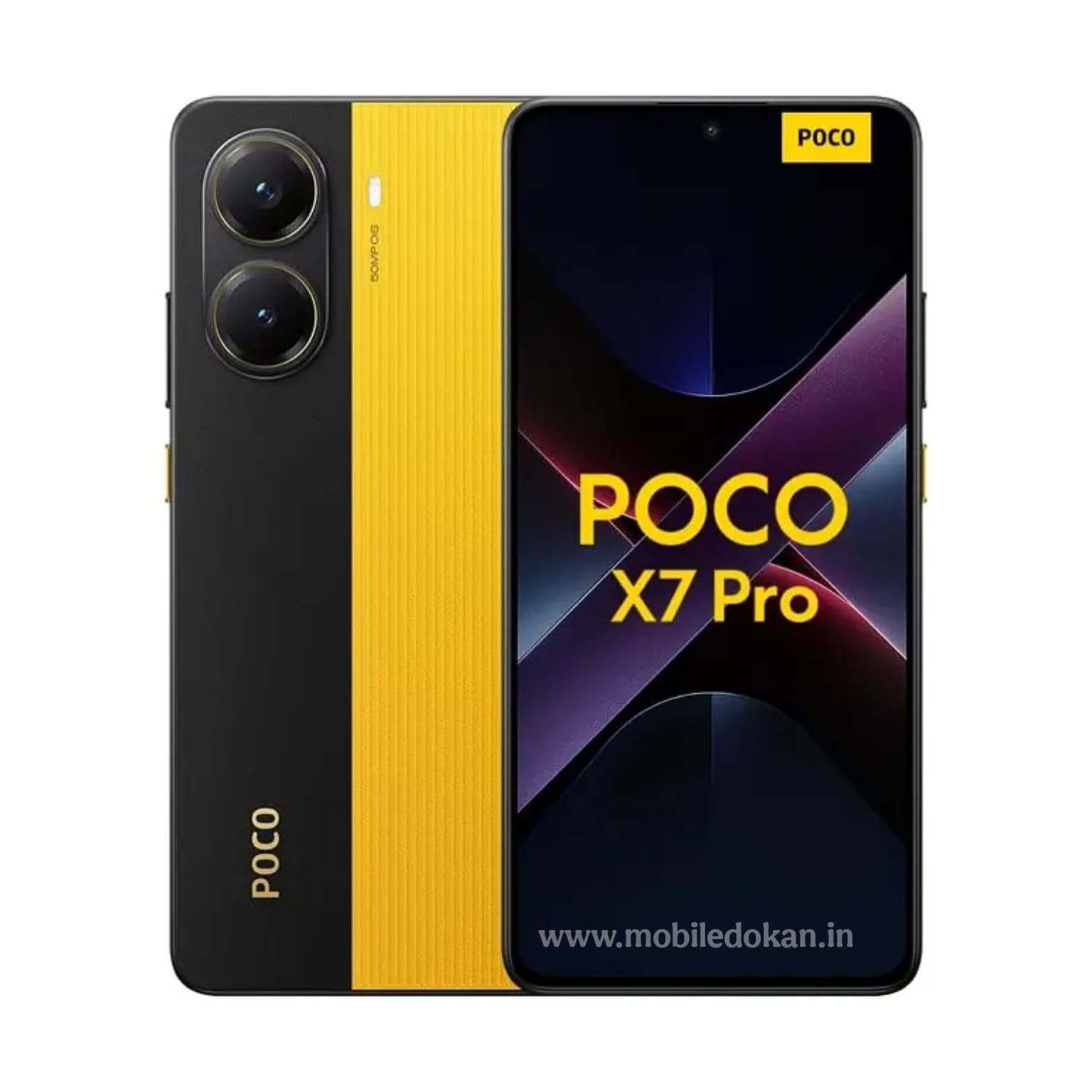 Xiaomi Poco X7 Pro Black & Yellow